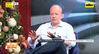 Ministro Fernández Valdovinos en programa de ABC TV 