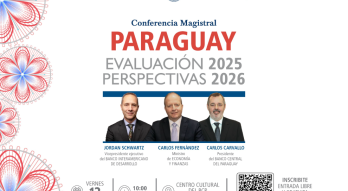 Flyer Evaluación 2025 Perspectivas 2026 