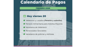 pago a veterenaos, adultos mayores y otros