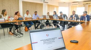 Reunión con docentes de la UNA sobre la Caja Fiscal