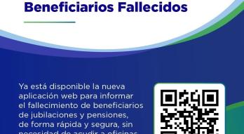 Comunicación de personas jubiladas fallecidas