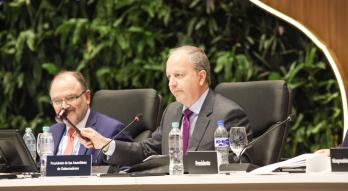 Cierre de la Asamblea del BID en Paraguay