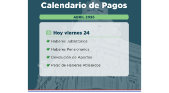 Pago a jubilados y pensionados del Estado