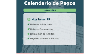 Pago a jubilados y pensionados del Estado