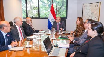 Reunión de Ministro con representante del BID
