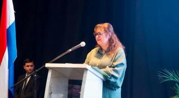 Viceministra Teodora Recalde