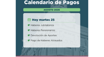 Pago a jubilados y pensionados del Estado