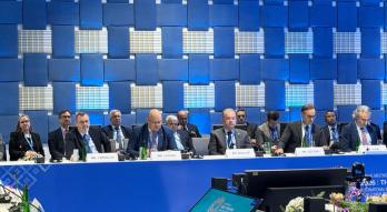 Ministro en reunión plenaria con autoridades de América del Sur y México en Reuniones Anuales del FMI y BM