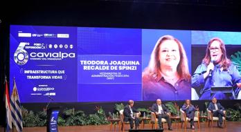 Viceministra Teodora Recalde
