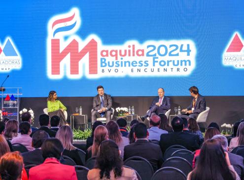 Ministro Fernández Valdovinos en Maquila 2024 Business Forum