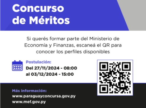 flyer de concurso de méritos