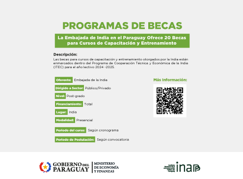 Flyer becas en India