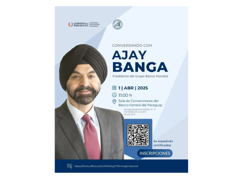 Flyer Presidente del Banco Mundial 