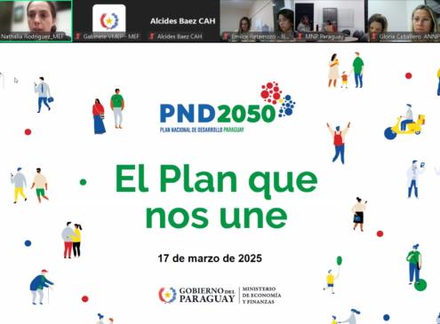Reunión virtual con representantes de los Organismos y Entidades del Estado