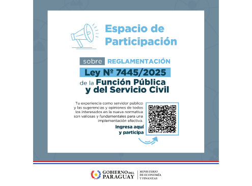 Flyer Ley de la Función Pública