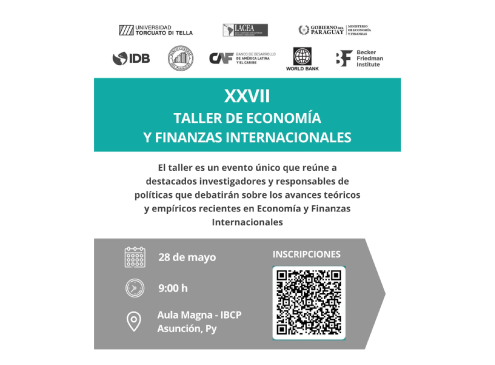 Flyer Taller de Economía