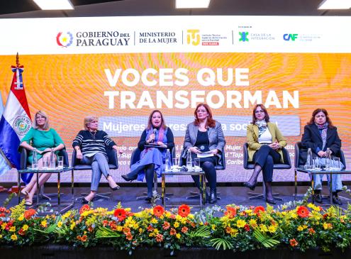Teodora Recalde en Seminario Voces que transforman