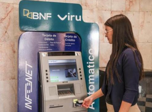 Funcionaría en el cajero