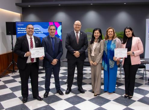 Autoridades del evento