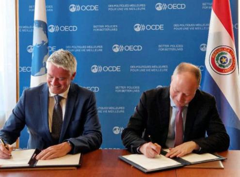 Firma de acuerdo del Programa País con la Organización para la Cooperación y el Desarrollo Económicos (OCDE)