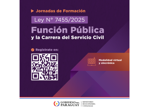 Flyer Ley de la Función Pública