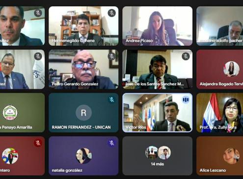 Espacio de diálogo sobre Ley de la Función Pública con rectores de universidades