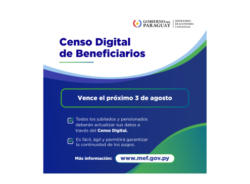 Flyer cierre de Censo Digital