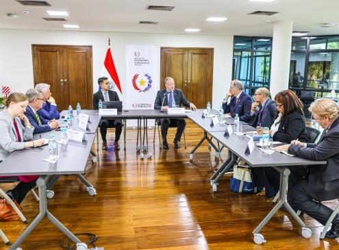 Reunión con congresistas de EEUU