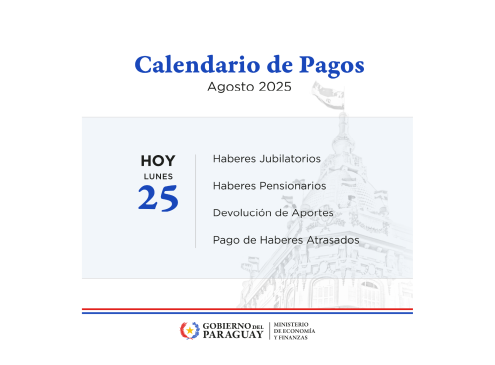 Flyer pago a jubilados