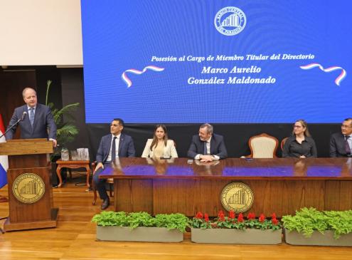 Ministro en asunción de Marco Aurelio en el BCP