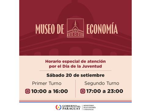 Flyer Museo día de la juventud