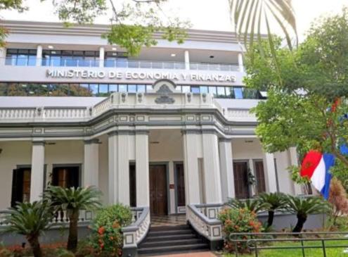 Fachada del Ministerio de Economía y Finanzas