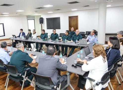 Reunión sobre Caja Fiscal con el sector militar