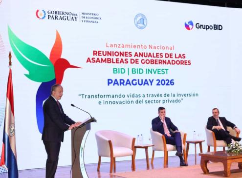 Lanzamiento de Paraguay como sede de la Asamblea del BID en el 2026