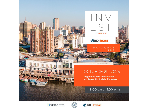Flyer Foro inversión BID