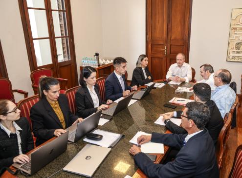 Reunión del Consejo de Seguridad Social 