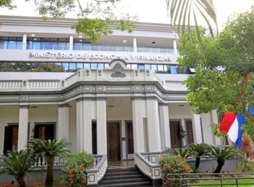 Fachada del Ministerio de Economía y Finanzas 