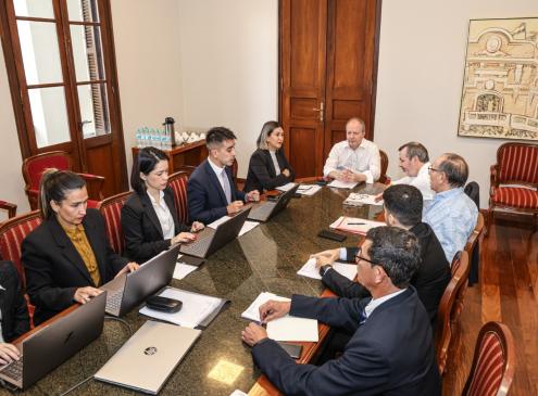 Reunión del Consejo de Seguridad Social 