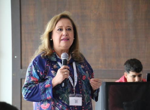 Gerente de Gestión Financiera del Estado del Ministerio de Economía y Finanzas (MEF), Teodora Recalde