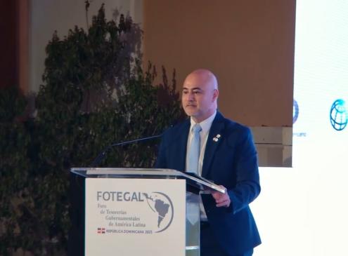 Director general del Tesoro Público, Claudio Omar Vázquez Insfrán