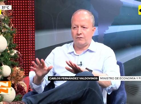 Ministro Fernández Valdovinos en programa de ABC TV 