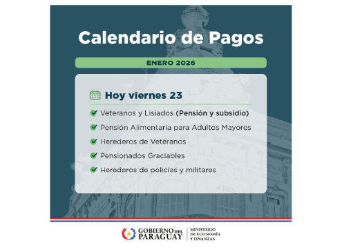 Inicia pagos a veteranos y otros