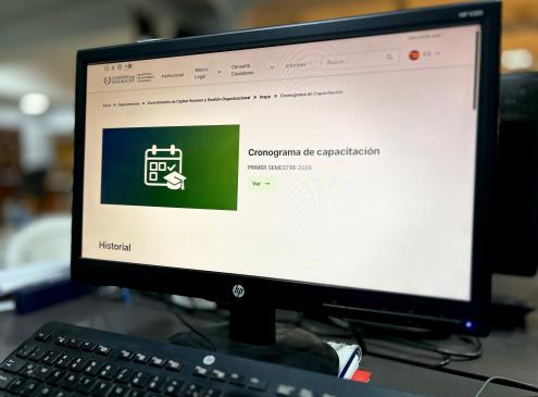 Cronograma de capacitación INAPP