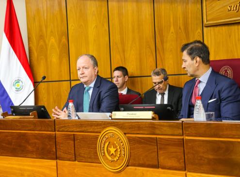 Ministro en el Senado