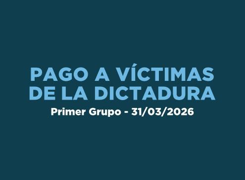 Pago a Víctimas de la Dictadura