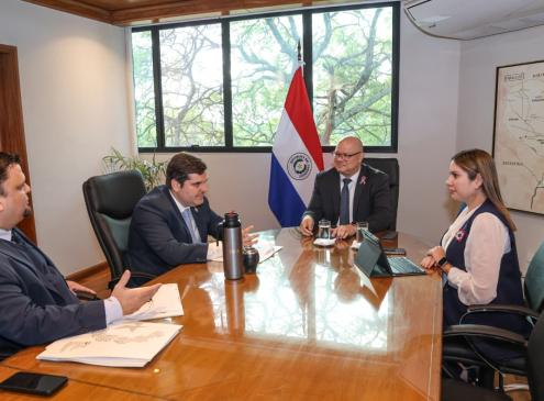 Reunión de Ministro con Senacsa