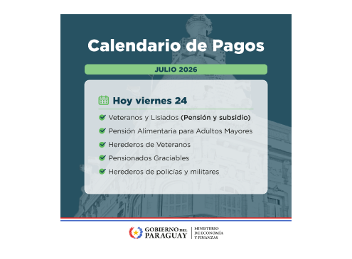 Pagos a veteranos y otros