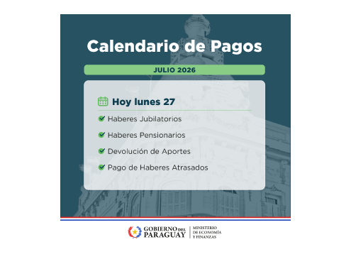 Pago a jubilados