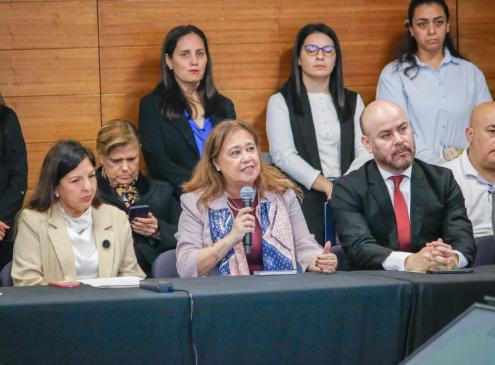 Viceministra Teodora Recalde