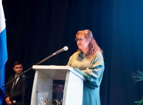 Viceministra Teodora Recalde